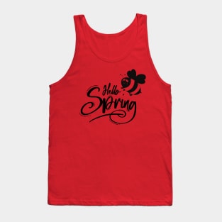 hello spring Tank Top